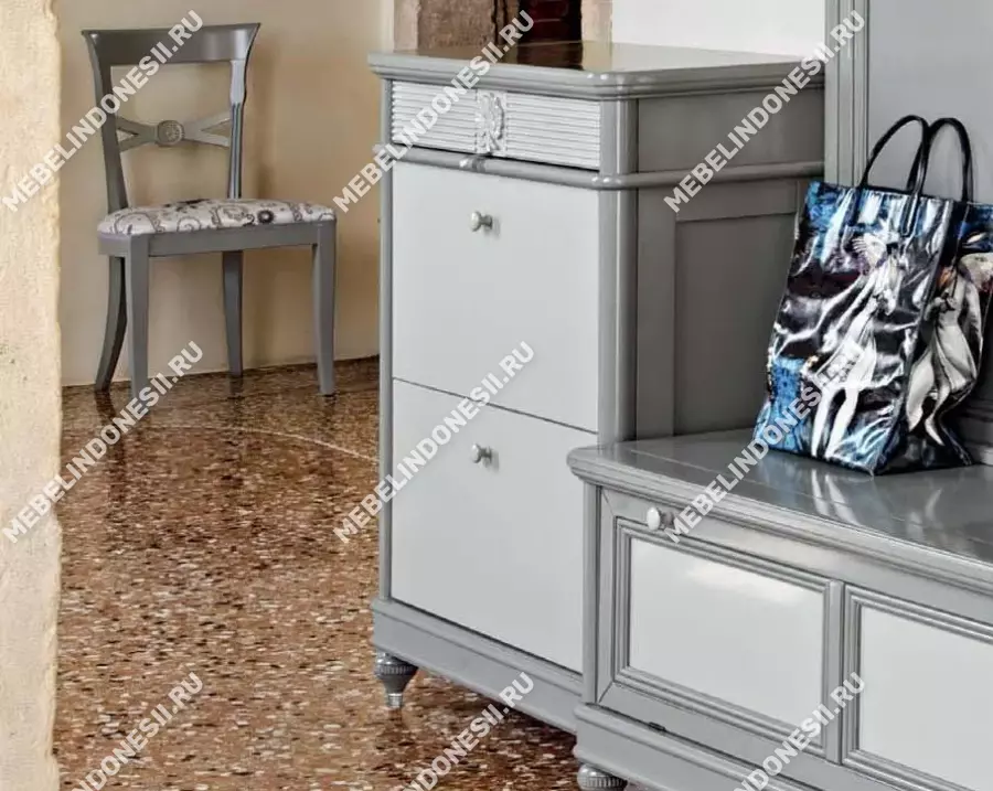 Комод для обуви "Бурбон" BJ841  купить в интернет магазине Мебель из массива. Звоните +7 495 961-63-63 Комоды из массива дерева